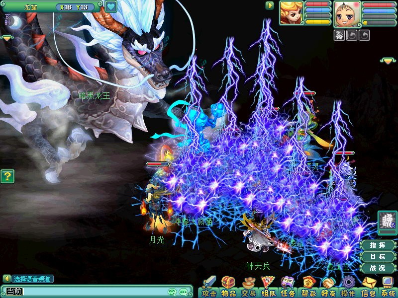 勇闯神武暗黑龙王巢穴:团队配合与策略至关重要!