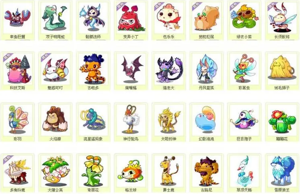 《洛克王国》精灵大全:多样系别、属性与进化,探索奇幻世界的无限可能