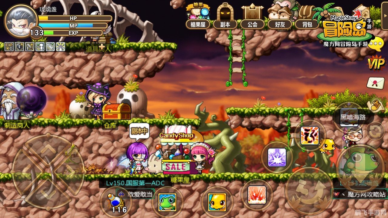 冒险岛手游:探秘武陵之路