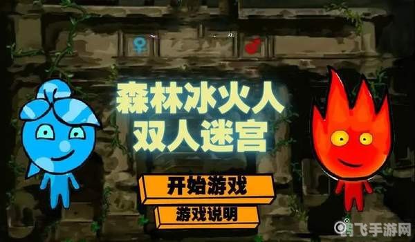 森林冰火人双人迷宫手游攻略:携手解谜,共闯奇幻世界!