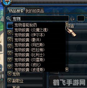 DNF宠物交易全攻略