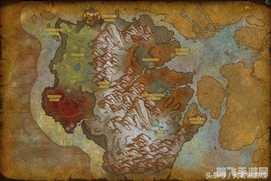 魔兽世界地理,魔兽世界地理探索:揭秘游戏世界的五大区域