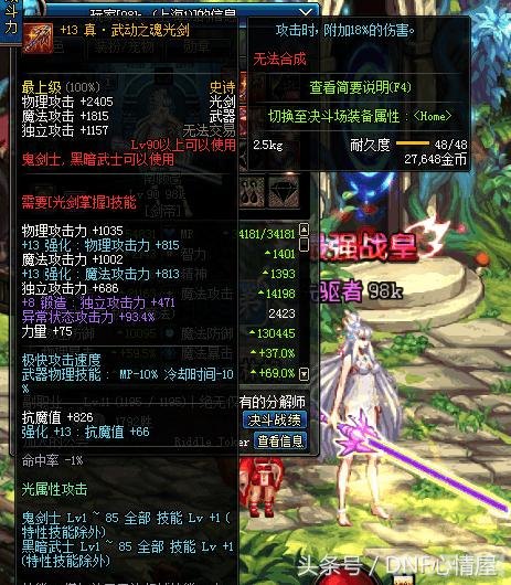 DNF55粉光剑攻略：掌握光剑之魂，成为无敌剑神