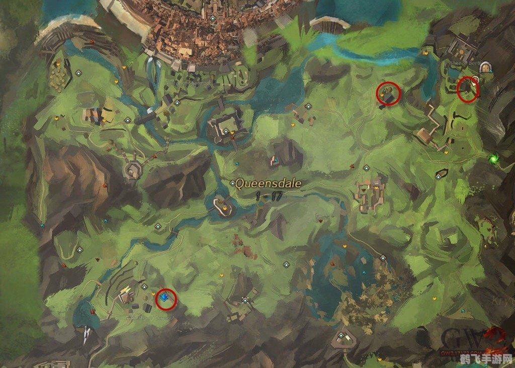 激战2 地图,激战2手游:探索广阔地图,征服无尽挑战