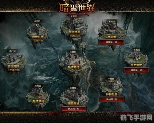 暗黑世界网页游戏深度攻略:探索未知,战胜黑暗!