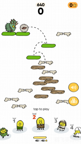 涂鸦跳跃小游戏攻略大揭秘