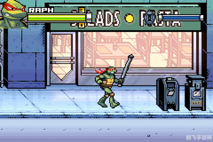 忍者神龟小游戏:穿越纽约的冒险之旅