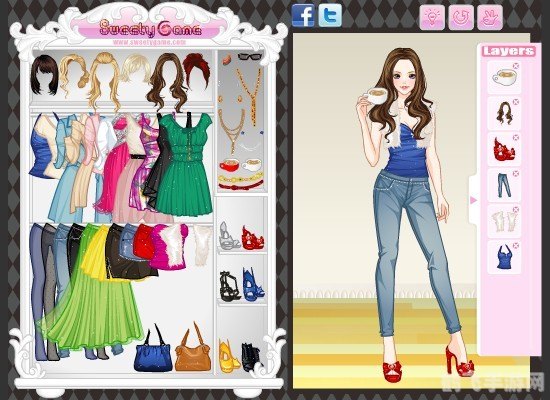 时尚换装小游戏大全,时尚换装小游戏大全:打造你的潮流造型