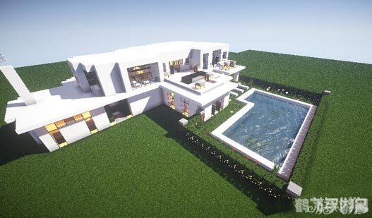 我的世界别墅设计图大揭秘：打造梦幻豪宅