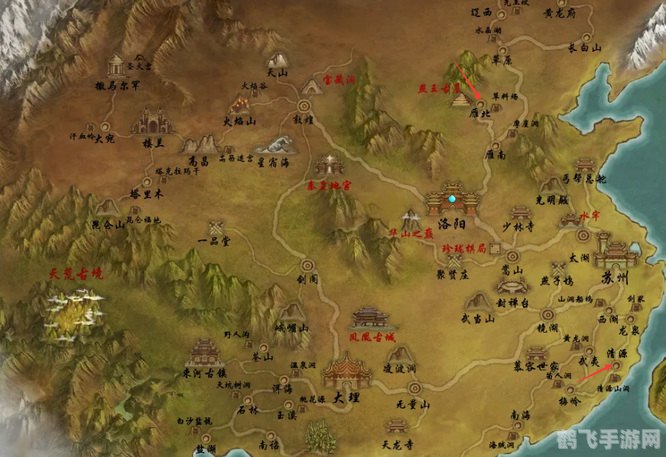 天龙八部手游采矿地点全解析，矿石宝藏等你来发掘