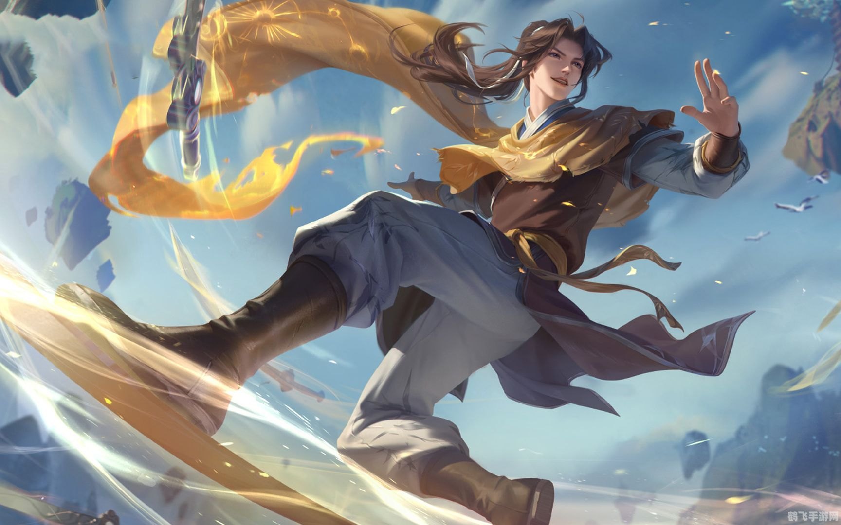 王者荣耀曜李逍遥皮肤玩法攻略,御剑飞行,决战王者之巅