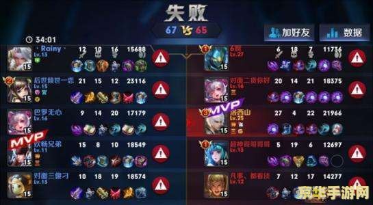 王者荣耀手游攻略，如何成为战场上的MVP