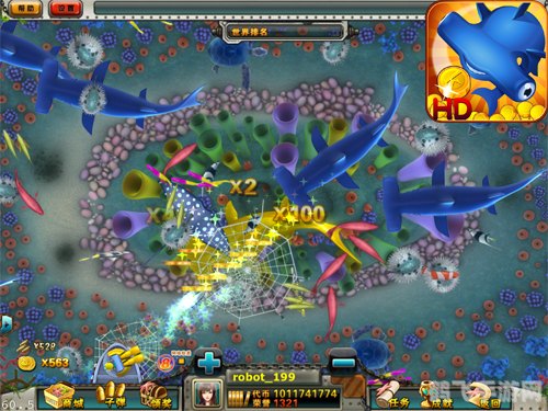 深海大捕捞，手游捕鱼达人高分攻略