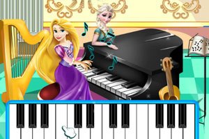 弹钢琴小游戏