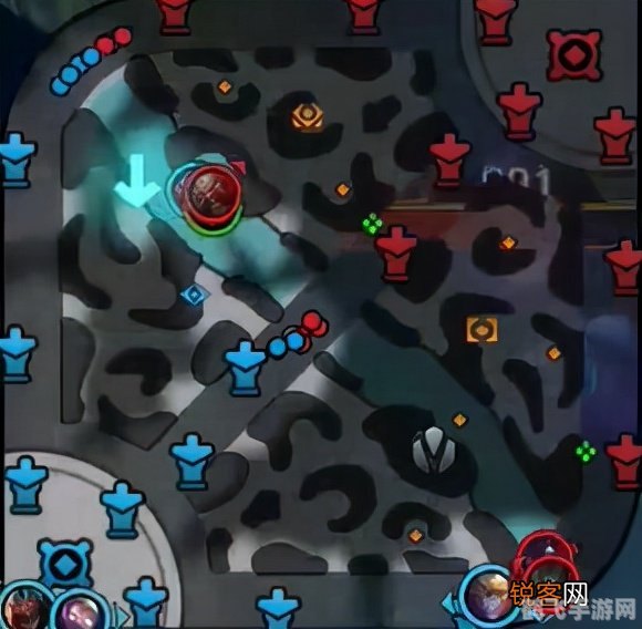 LOL手游中的草莓战术,野区控制与高效推进