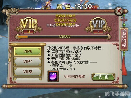 天龙八部手游,VIP特权攻略,尽享游戏尊贵体验