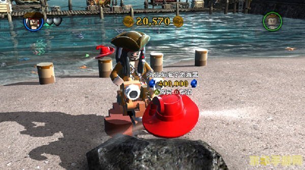 psp乐高加勒比海盗,PSP乐高加勒比海盗手游攻略,成为海盗之王的秘诀