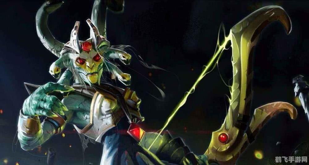 dota2美杜莎,DOTA2美杜莎角色攻略,掌控分裂箭的远程输出核心