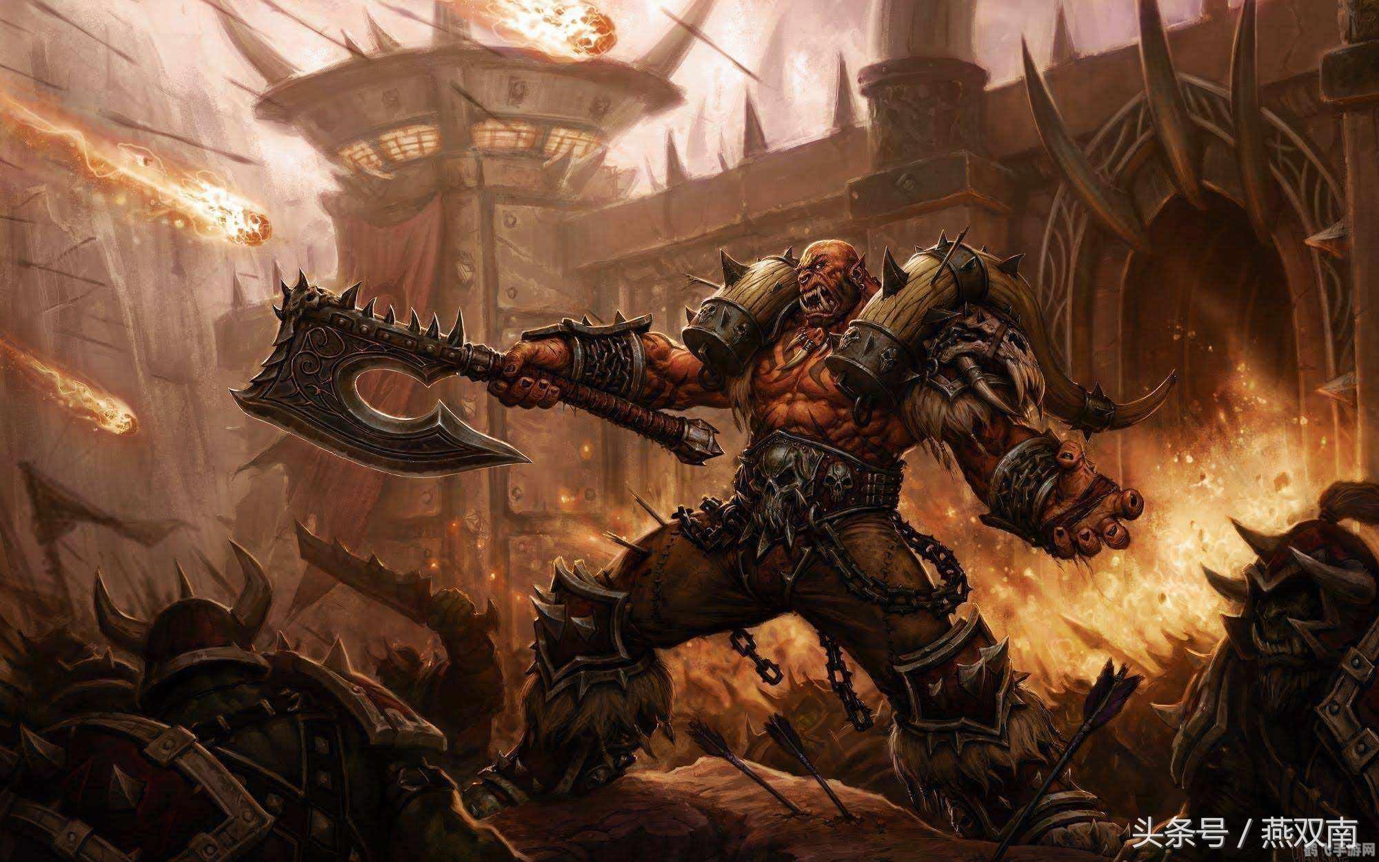 加尔鲁什，地狱咆哮手游攻略，征战兽人世界