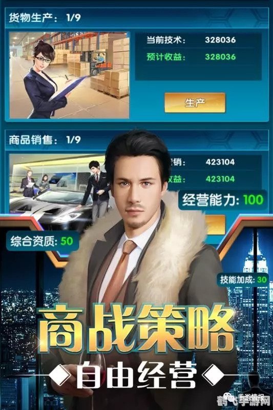 商业大亨OL打造商业帝国,你准备好了吗?