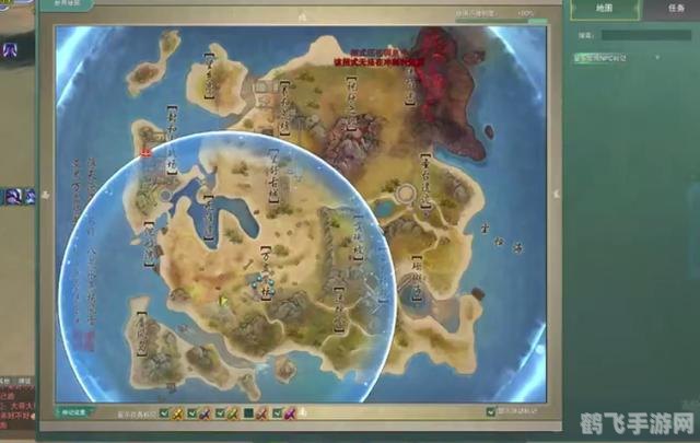 揭秘剑网3海图探索无尽海域，开启全新冒险！