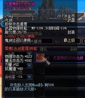 尤里斯的次元光剑,次元光剑系统