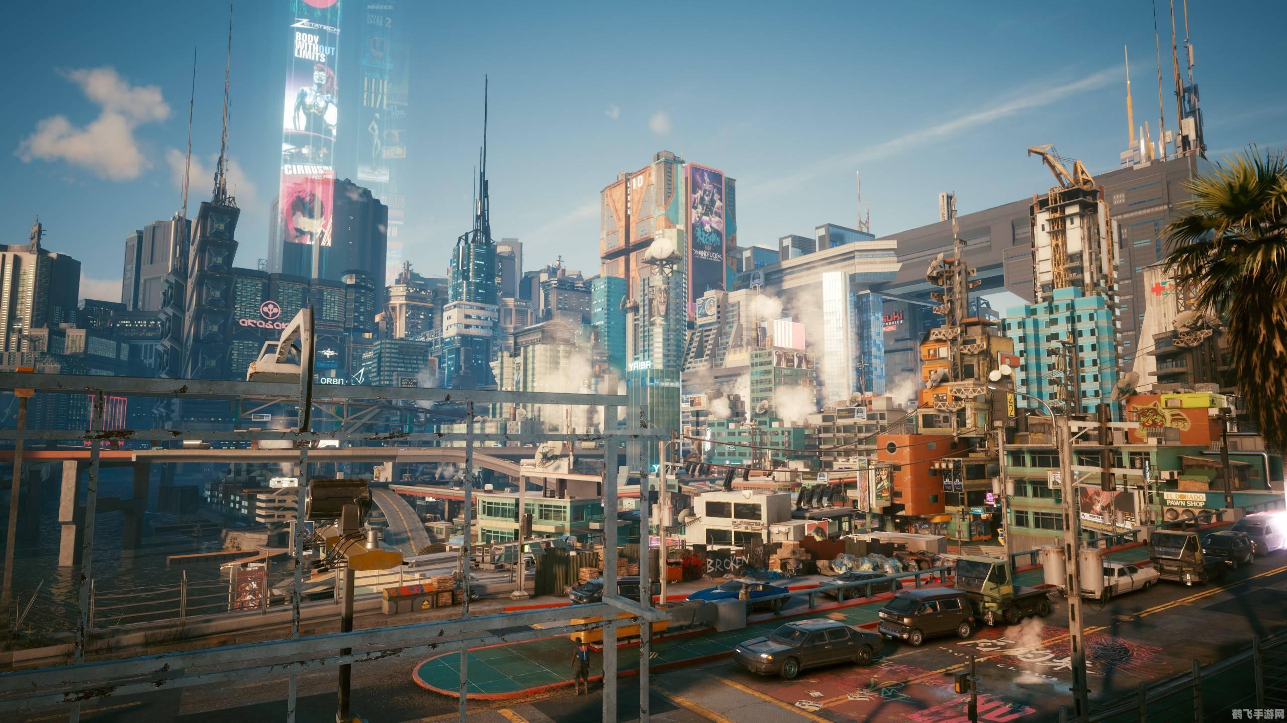 赛博朋克2077探秘，未来都市的冒险之旅