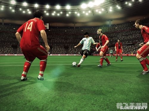 实况2009中文解说版,足球游戏新体验!