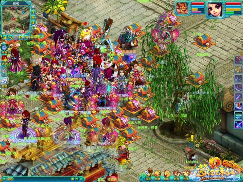 梦幻诛仙,揭秘人气最旺的游戏区域