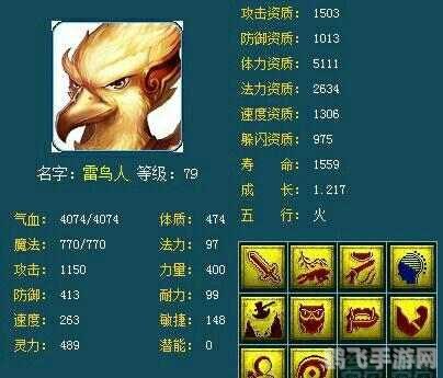 梦幻西游雷鸟人饰品,神秘力量的象征与获取攻略