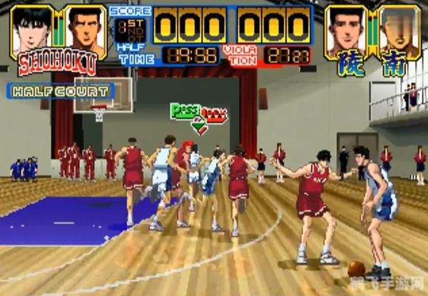 灌篮高手街机游戏,灌篮高手街机版手游热血球场,技巧与策略并存的竞技体验