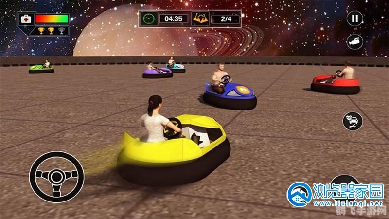 碰碰车小游戏,游戏玩法