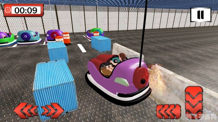 碰碰车小游戏,游戏玩法