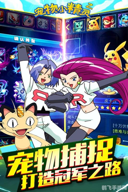宠物小精灵手游攻略,打造你的精灵梦之队