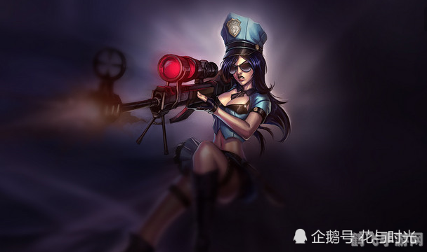 女狙击手凯特琳,女狙击手凯特琳，手游中的远程杀手