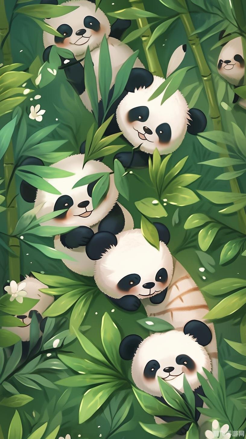 熊猫动态壁纸,熊猫动态壁纸让你的手机屏幕更加生动有趣!