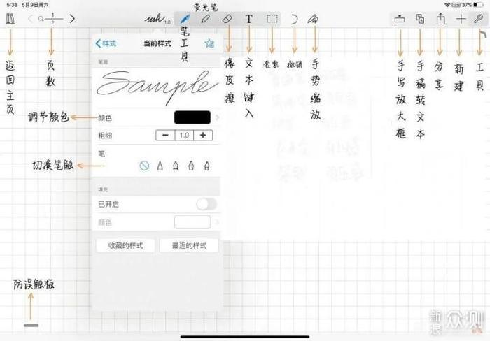 平板上的电子手帐神器,打造你的个性化记录本