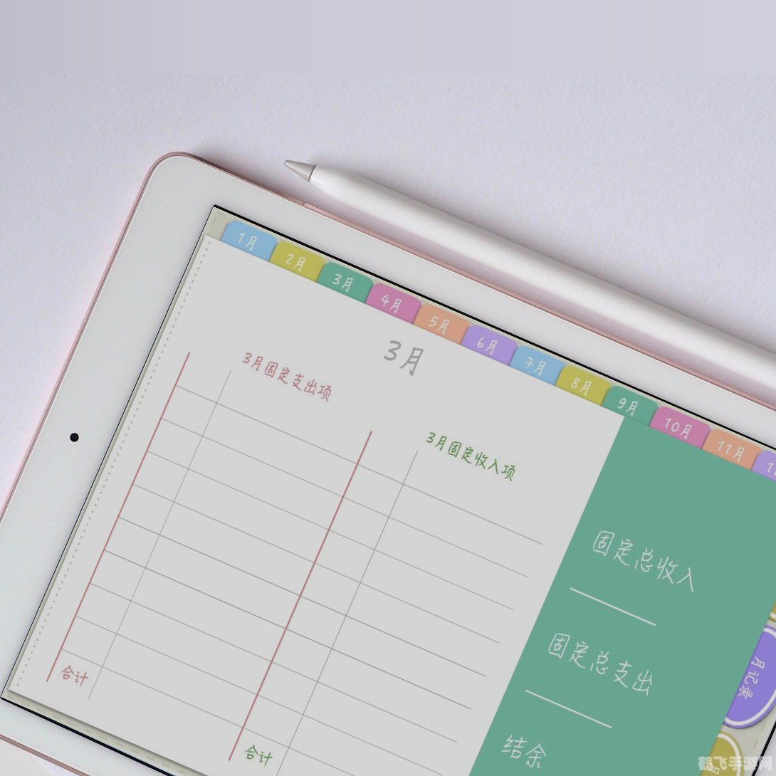 平板上的电子手帐神器,打造你的个性化记录本