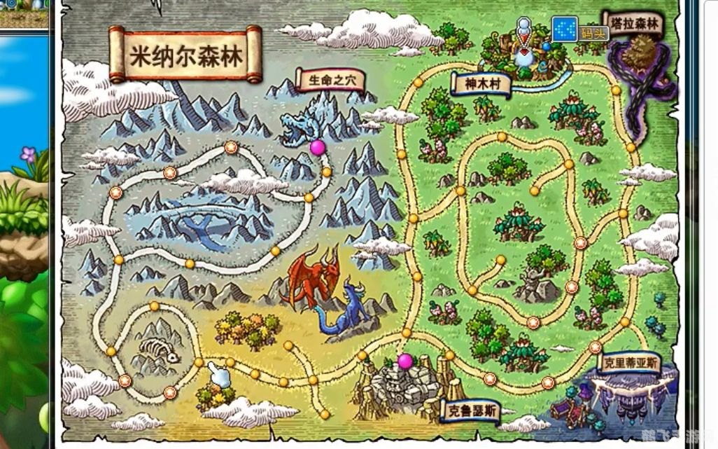 冒险岛神木村地图,冒险岛,神木村探秘指南