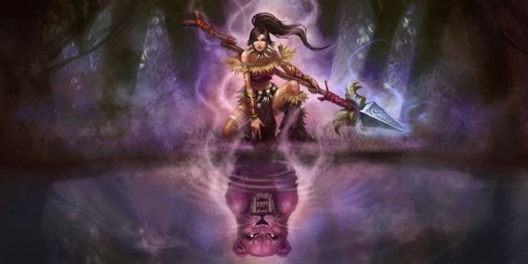 英雄联盟ad豹女,英雄联盟AD豹女,野性与剑风的战场舞者