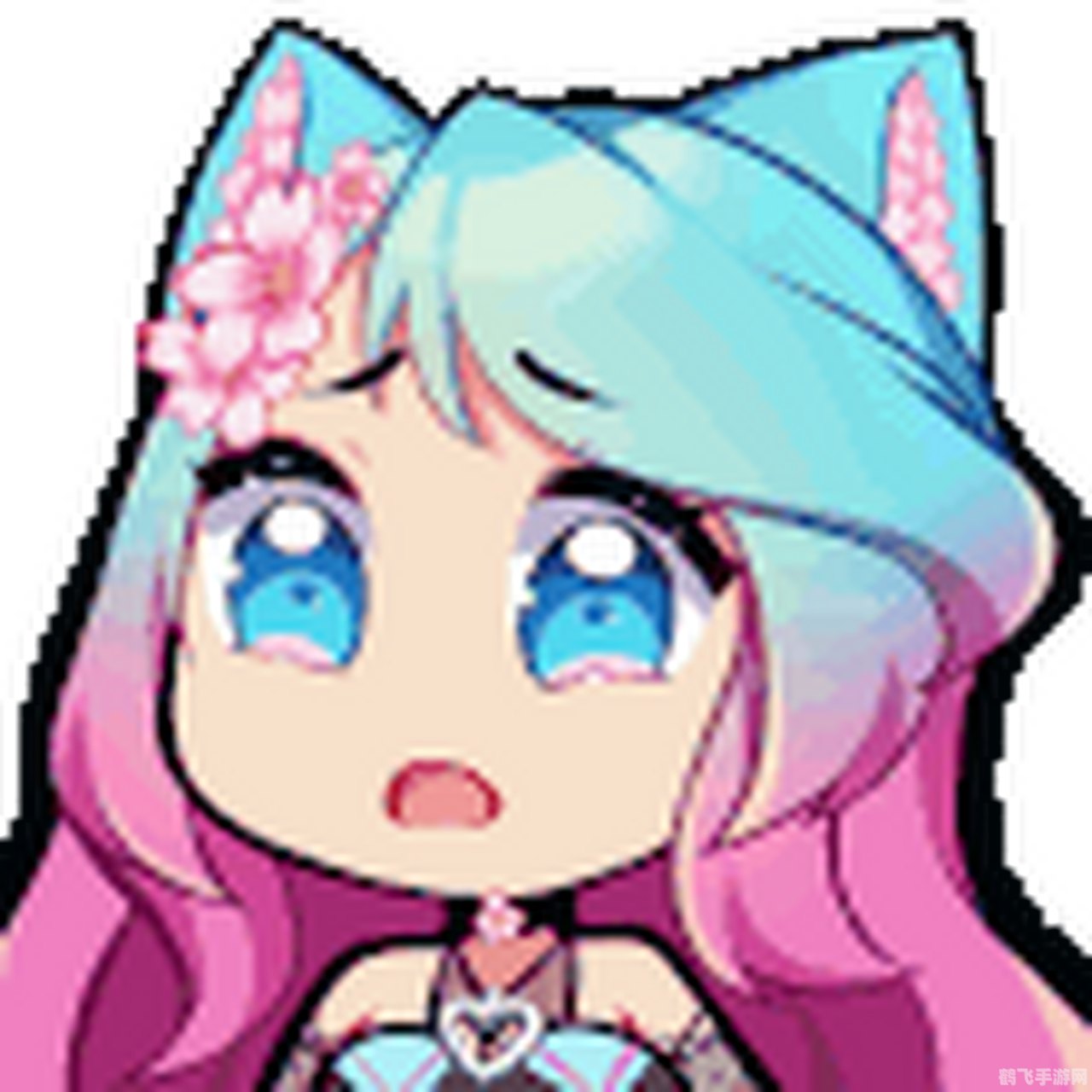 樱花狼灵表情包,萌化你的游戏聊天体验