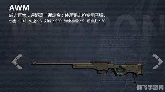 雷蛇awm,雷蛇AWM手游攻略，狙击之巅，一枪定胜负