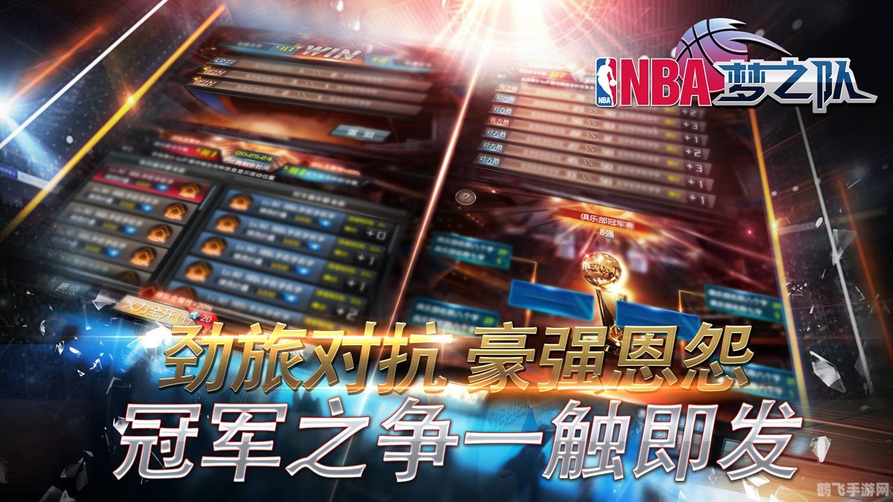 王牌NBA热血球场,打造你的篮球梦之队!