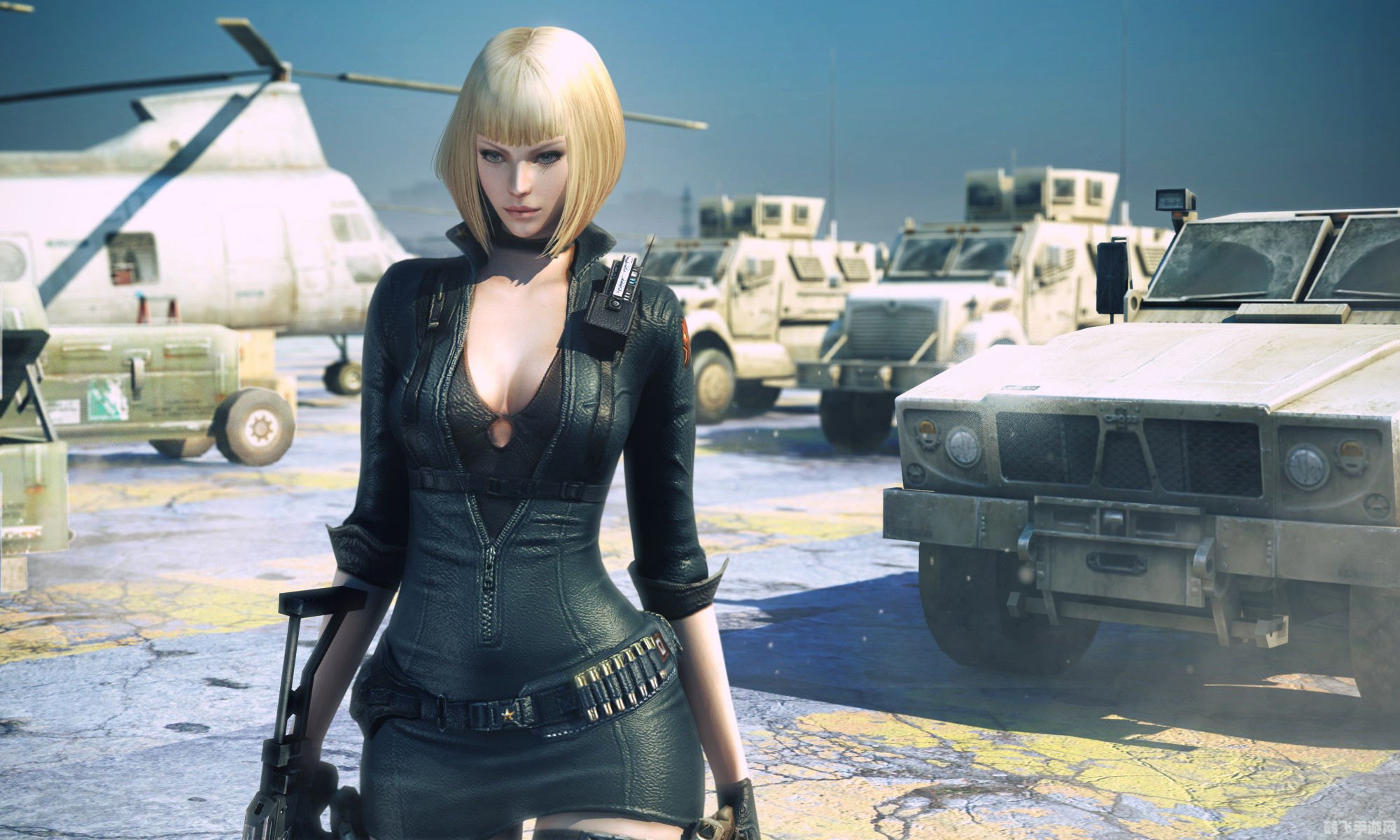 cf女角色透视图,穿越火线