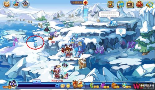 洛克王国神秘冰原剑探秘