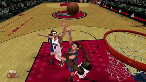 2k12林书豪,2K12篮球游戏