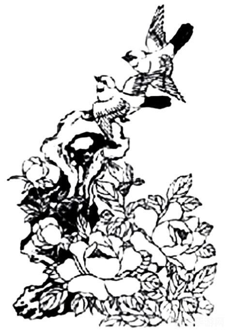 猫蝶相戏,寓意深远的传统吉祥图案