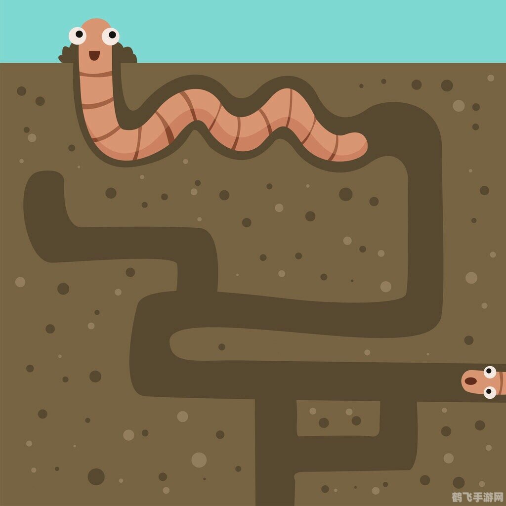 蚯蚓靠什么辨别方向,蚯蚓大冒险,无眼生物的皮肤导航与手游攻略