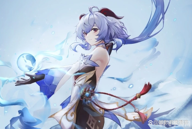 原神甘雨流白色液体图片,原神甘雨角色详解与战斗策略,白色流水特效引领战斗新风尚