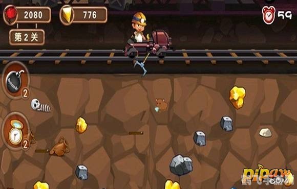 掘金勇士小游戏,探秘黄金矿洞,勇夺无尽财富